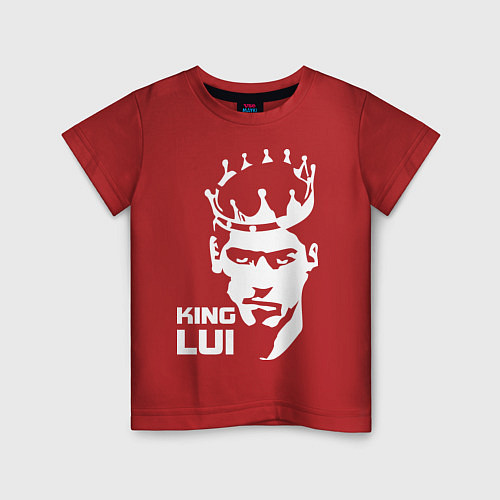Детская футболка King Lui Suarez / Красный – фото 1