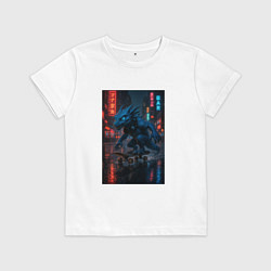 Футболка хлопковая детская Дракон на Колесах, цвет: белый