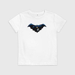 Футболка хлопковая детская Поймать Бэтмена, цвет: белый