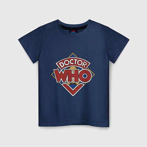 Детская футболка Doctor Who / Тёмно-синий – фото 1