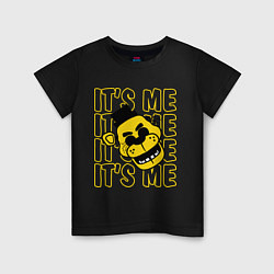 Футболка хлопковая детская It's me Freddy, цвет: черный