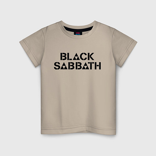 Детская футболка Black Sabbath / Миндальный – фото 1
