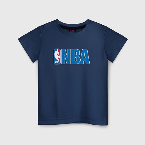 Детская футболка NBA / Тёмно-синий – фото 1