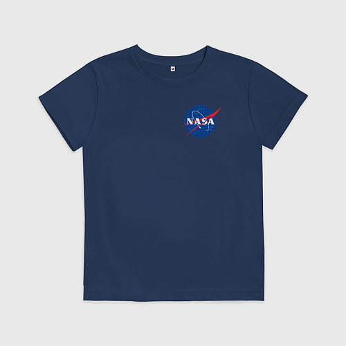 Детская футболка NASA / Тёмно-синий – фото 1