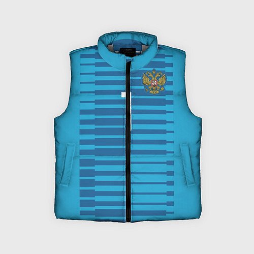 Детский жилет Акинфеев гостевая ЧМ-2018 / 3D-Светло-серый – фото 1