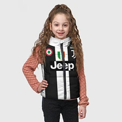 Детский жилет FC Juventus 18-19, цвет: 3D-светло-серый — фото 2