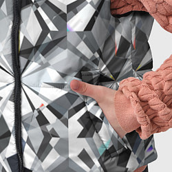 Детский жилет Бриллиантовое мерцание, цвет: 3D-красный — фото 2