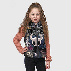 Детский жилет Hollow Knight, цвет: 3D-черный — фото 2