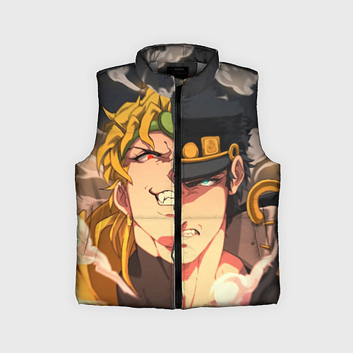 Детский жилет Dio Brando x Jotaro / 3D-Светло-серый – фото 1