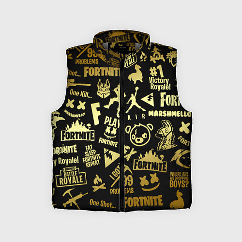 Детский жилет FORTNITE / 3D-Светло-серый – фото 1