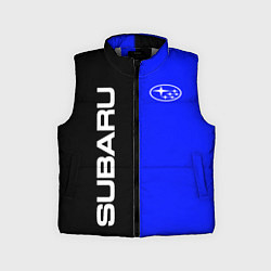 Детский жилет SUBARU, цвет: 3D-светло-серый