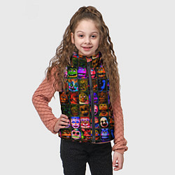 Детский жилет Five Nights At Freddy's, цвет: 3D-красный — фото 2