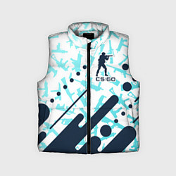 Детский жилет CS GO КС ГО, цвет: 3D-светло-серый