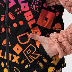 Детский жилет Roblox, цвет: 3D-красный — фото 2