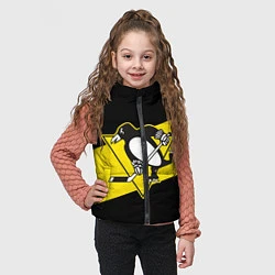 Детский жилет Питтсбург Пингвинз, цвет: 3D-черный — фото 2