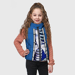 Детский жилет КУРТКА САНСА SANS, цвет: 3D-светло-серый — фото 2