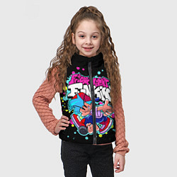 Детский жилет Friday Night Funkin, цвет: 3D-красный — фото 2