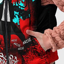 Детский жилет SOLO LEVELING МАНХВА, цвет: 3D-черный — фото 2