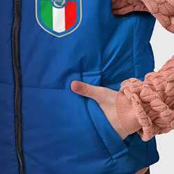 Детский жилет Сборная Италии, цвет: 3D-светло-серый — фото 2