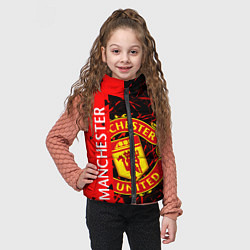 Детский жилет МАНЧЕСТЕР MANCHESTER UNITED, цвет: 3D-красный — фото 2