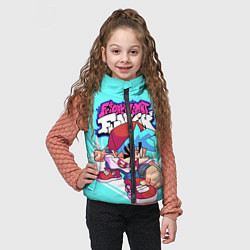 Детский жилет FNF Boyfriend, цвет: 3D-черный — фото 2