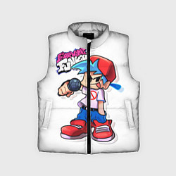 Детский жилет FNF Парень, цвет: 3D-светло-серый