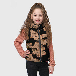 Детский жилет Heroes III Dungeon Map, цвет: 3D-черный — фото 2