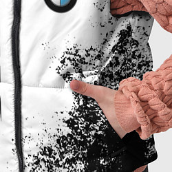 Детский жилет BMW БМВ РАЗРЕЗАННОЕ ЛОГО, цвет: 3D-красный — фото 2