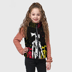 Детский жилет АТАКА СИРЕНЕГОЛОВЫХ, цвет: 3D-светло-серый — фото 2