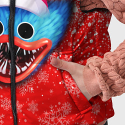 Детский жилет POPPY PLAYTIME ХАГИ ВАГИ НОВОГОДНИЙ, СНЕЖИНКИ, цвет: 3D-черный — фото 2