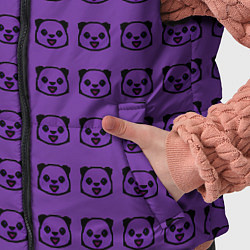 Детский жилет Purple Panda, цвет: 3D-светло-серый — фото 2