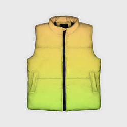 Детский жилет GRADIEND YELLOW-GREEN