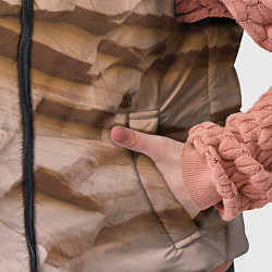 Детский жилет Рельефные скалы Relief rocks, цвет: 3D-красный — фото 2