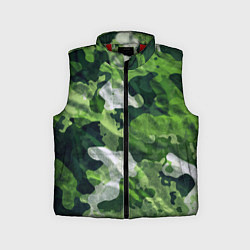 Детский жилет Camouflage Pattern Камуфляж Паттерн, цвет: 3D-красный