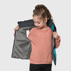 Детский жилет Карбоновые пластины, цвет: 3D-светло-серый — фото 2