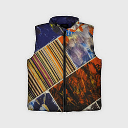 Детский жилет Нарезка Из Постеров, цвет: 3D-черный