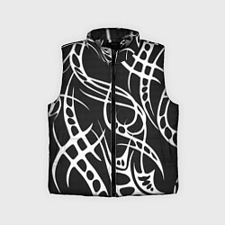 Детский жилет Карбон с узорами