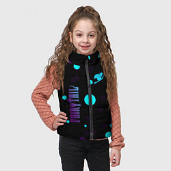 Детский жилет Хвост феи - абстракция, цвет: 3D-светло-серый — фото 2
