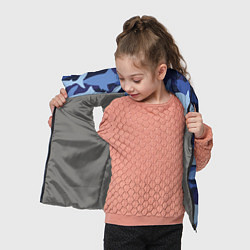 Детский жилет Акулий камуфляж - паттерн, цвет: 3D-светло-серый — фото 2
