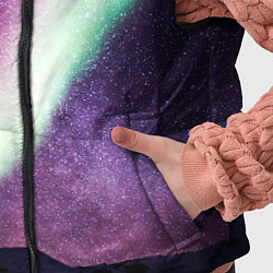 Детский жилет Ночное северное сияние, цвет: 3D-светло-серый — фото 2