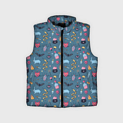 Детский жилет Ведьмовское ремесло, цвет: 3D-черный