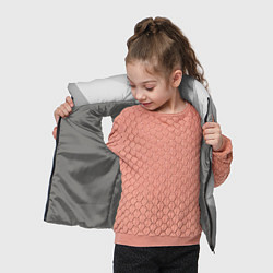 Детский жилет Геометрические серые фигуры, цвет: 3D-светло-серый — фото 2