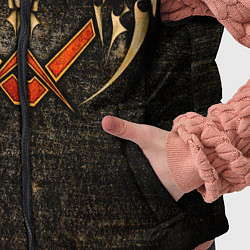 Детский жилет FIEND смотрящий на звезды, цвет: 3D-светло-серый — фото 2