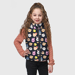 Детский жилет Skzoo pattern, цвет: 3D-светло-серый — фото 2