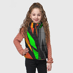 Детский жилет Абстракция, цвет: 3D-светло-серый — фото 2