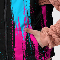 Детский жилет Sevilla - neon gradient: по-вертикали, цвет: 3D-черный — фото 2