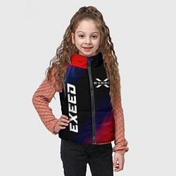 Детский жилет Exeed красный карбон, цвет: 3D-черный — фото 2