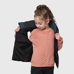 Детский жилет Броня из стали градиент, цвет: 3D-черный — фото 2