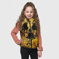 Детский жилет Rusty radiation, цвет: 3D-светло-серый — фото 2