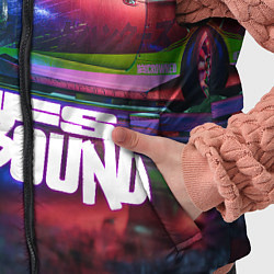 Детский жилет NFS unbound nissan drift, цвет: 3D-черный — фото 2